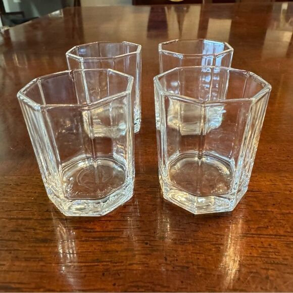 2 oz Arcoroc Luminarc Octime Clear Glass Shooter Bar Shot Glasses Set of 4 - Picture 4 of 8